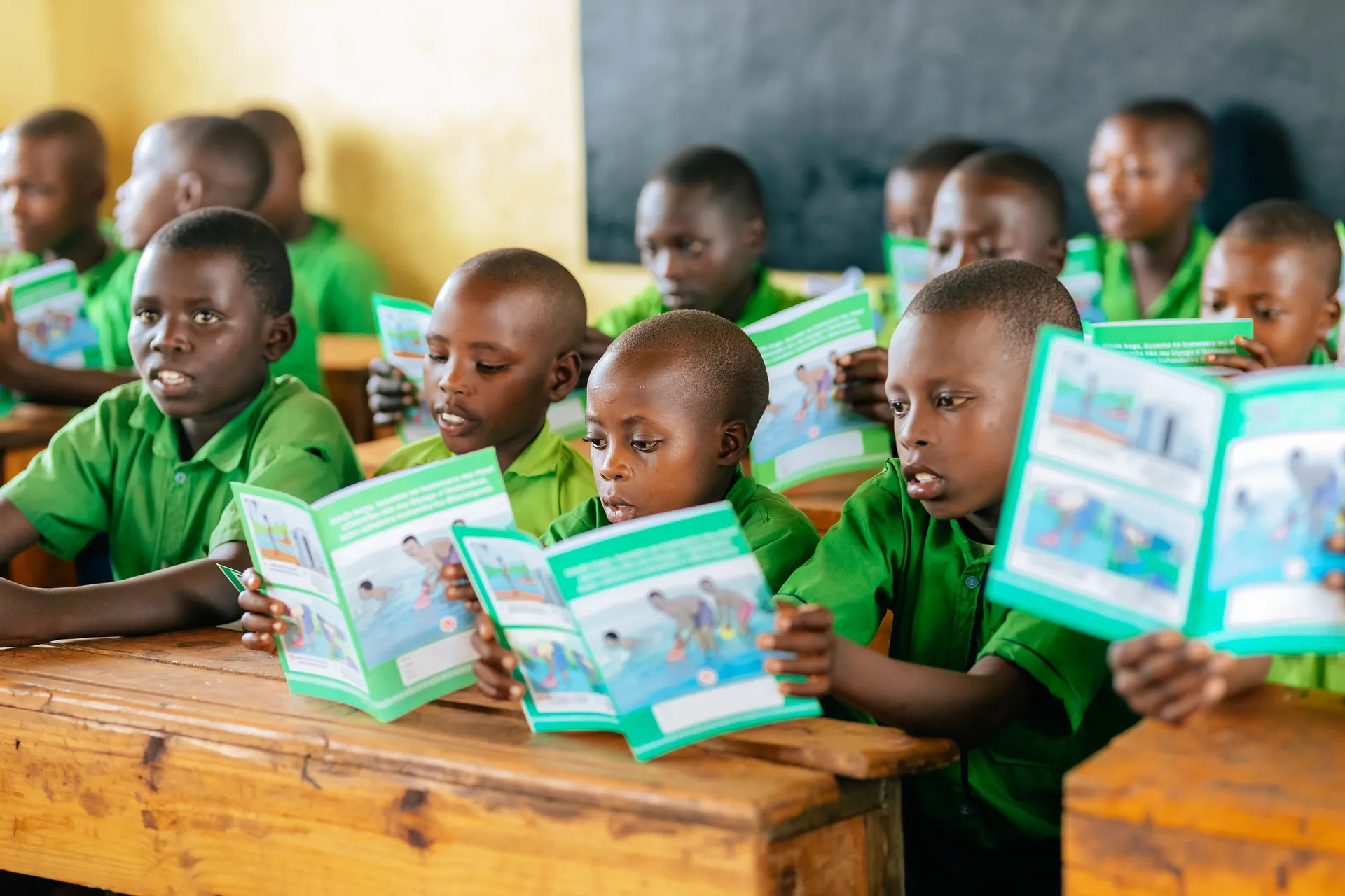 BSI community health event in Rwanda