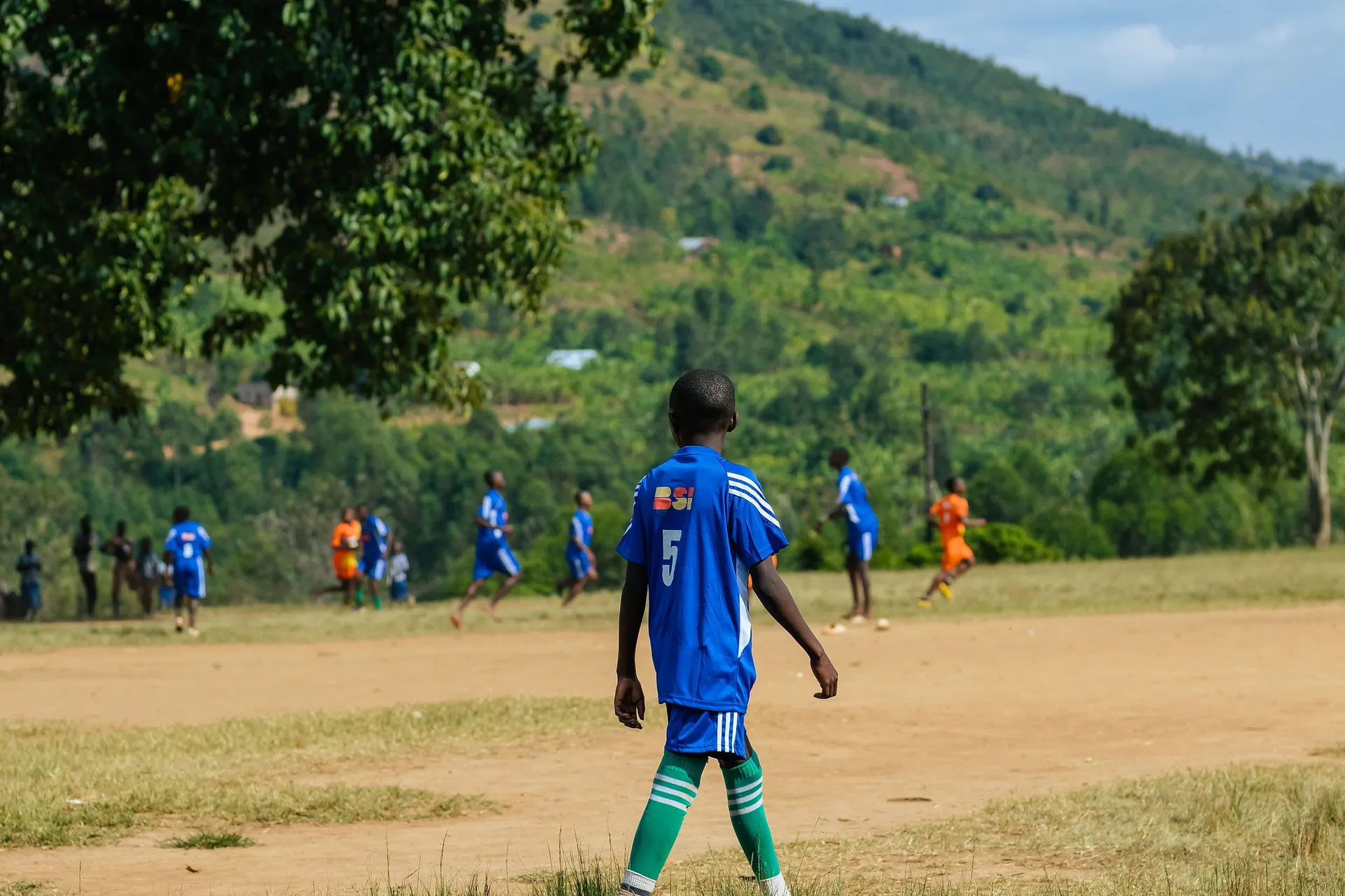 Community near Lake Kivu