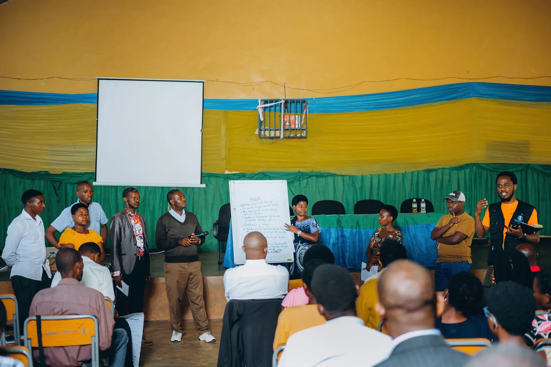 Community health worker training session