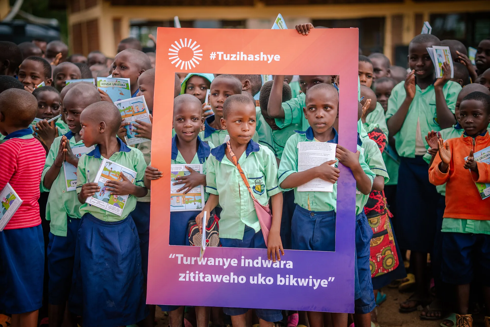 Community outreach in Rwanda